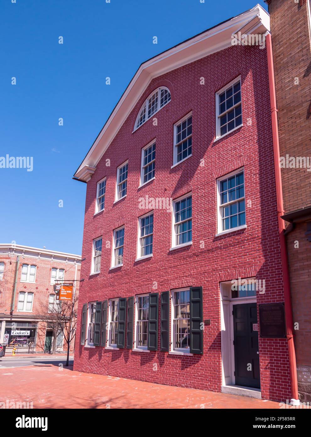 The David Wills House where President Lincoln stayed while delivering