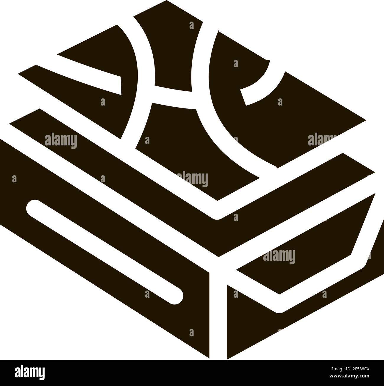 pin down tile icon Vector Glyph Illustration Stock Vector Image & Art Alamy