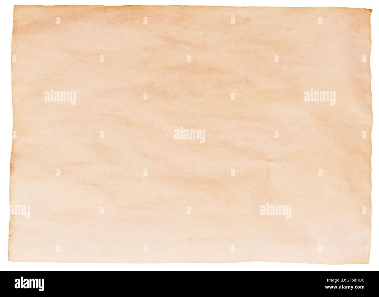 Old paper isolated on white background Stock Photo - Alamy