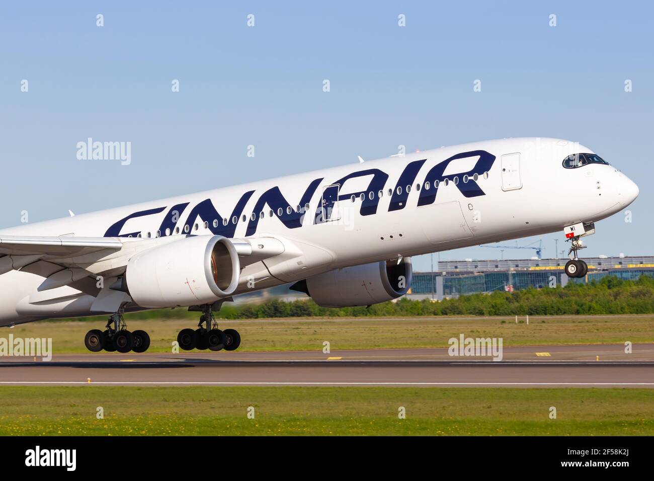 Helsinki Finland May 25 18 Finnair Airbus A350 Airplane Taking Off At Helsinki Airport Airbus Is A European Aircraft Manufacturer Based In Tou Stock Photo Alamy
