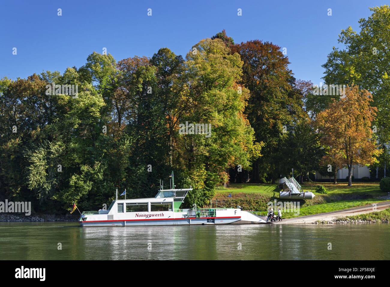 geography / travel, Germany, North RhineWestphalia, Remagen, ferry on