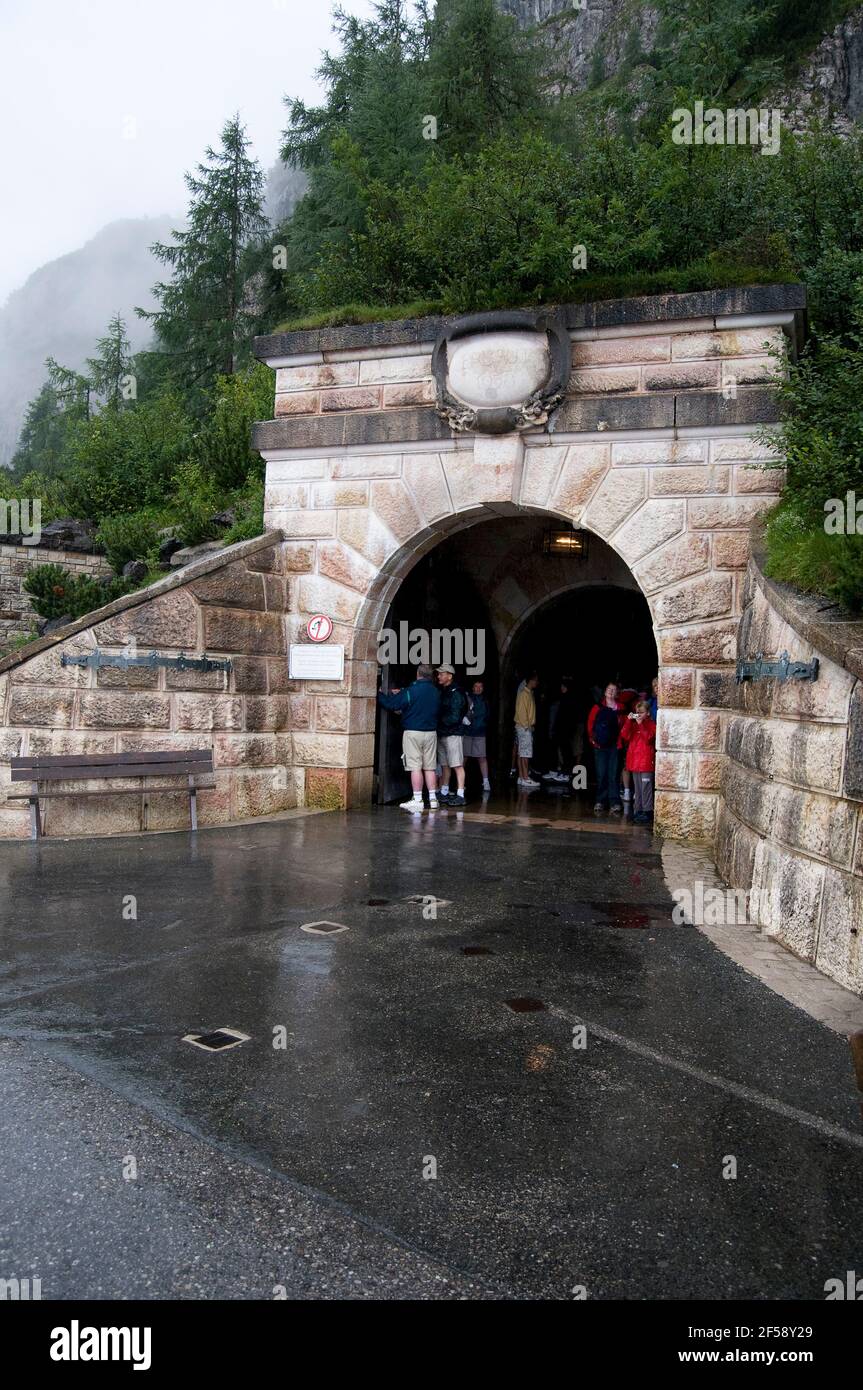 Entrance To Kehlsteinhaus Known As Hitler's Eagles Nest In Bavaria ...