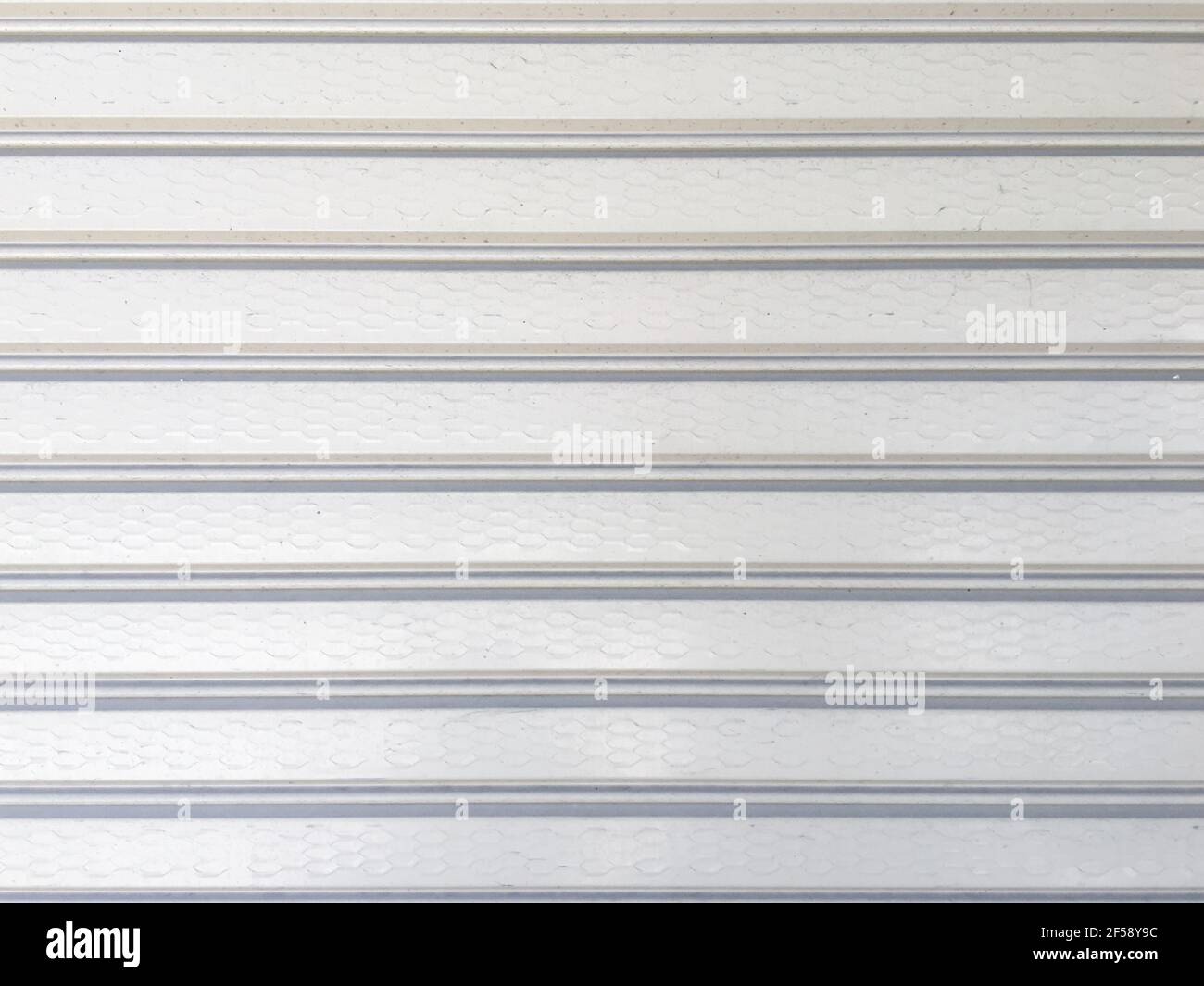 garage door stripped texture wall space background for design Stock Photo