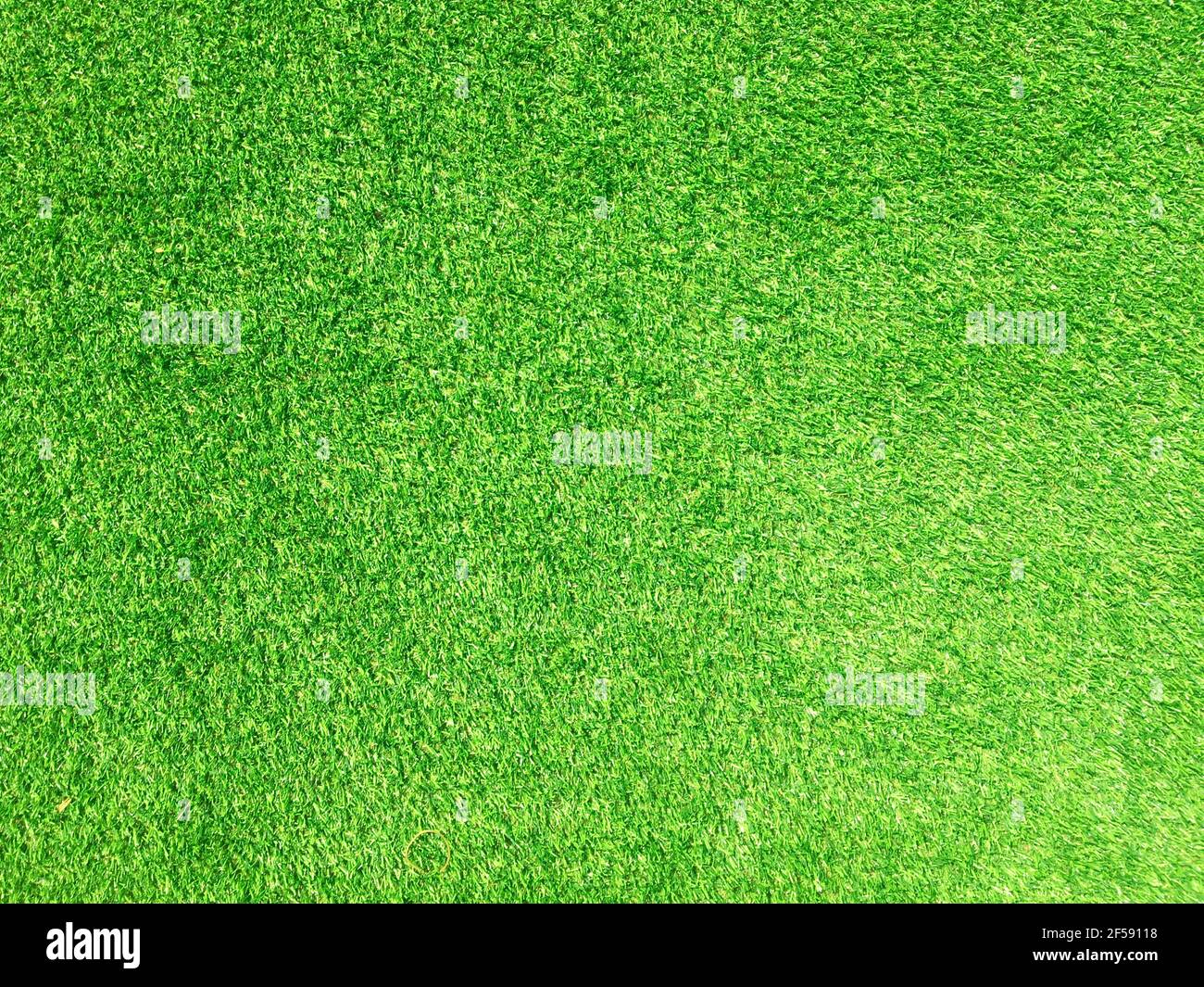 Artificial grass background for design, top view Stock Photo