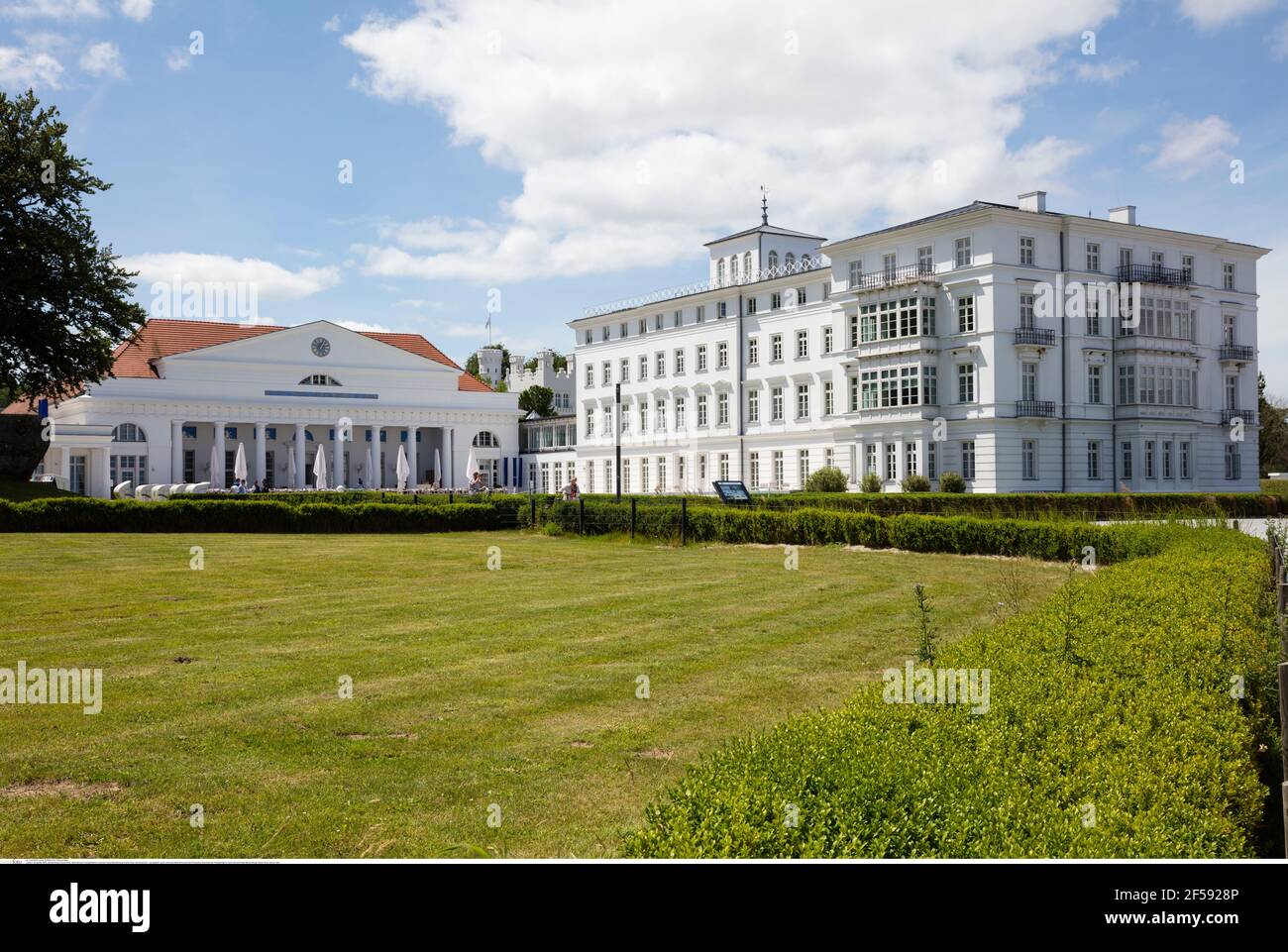 geography / travel, Germany, Mecklenburg-West Pomerania, Bad Doberan, Heiligendamm, spa hotel and Haus, Additional-Rights-Clearance-Info-Not-Available Stock Photo