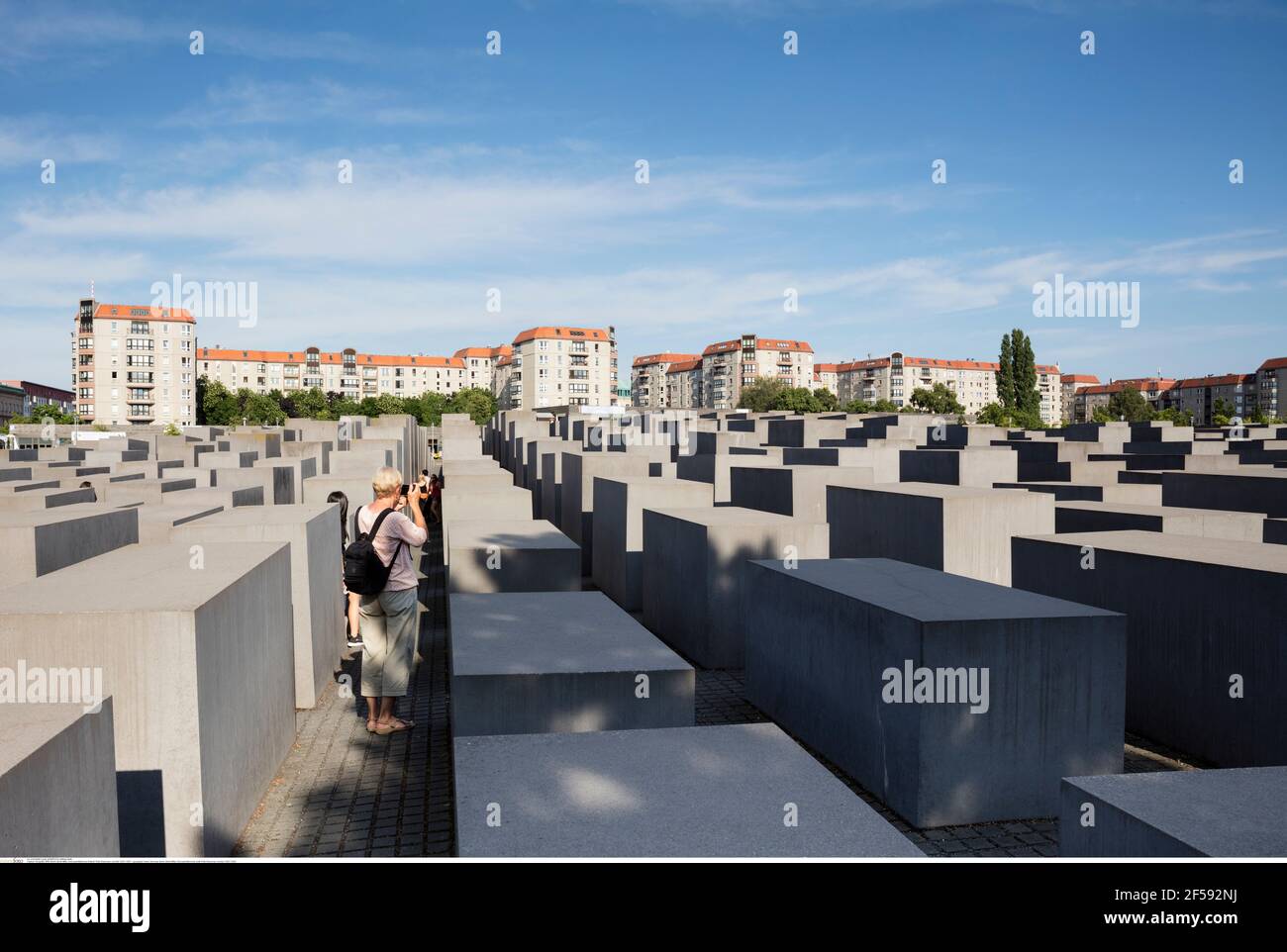 geography / travel, Germany, Berlin, Berlin Mitte, Holocaust Memorial, draft: Peter Eisenman, erected: 2003 / 2005, Editorial-Use-Only Stock Photo