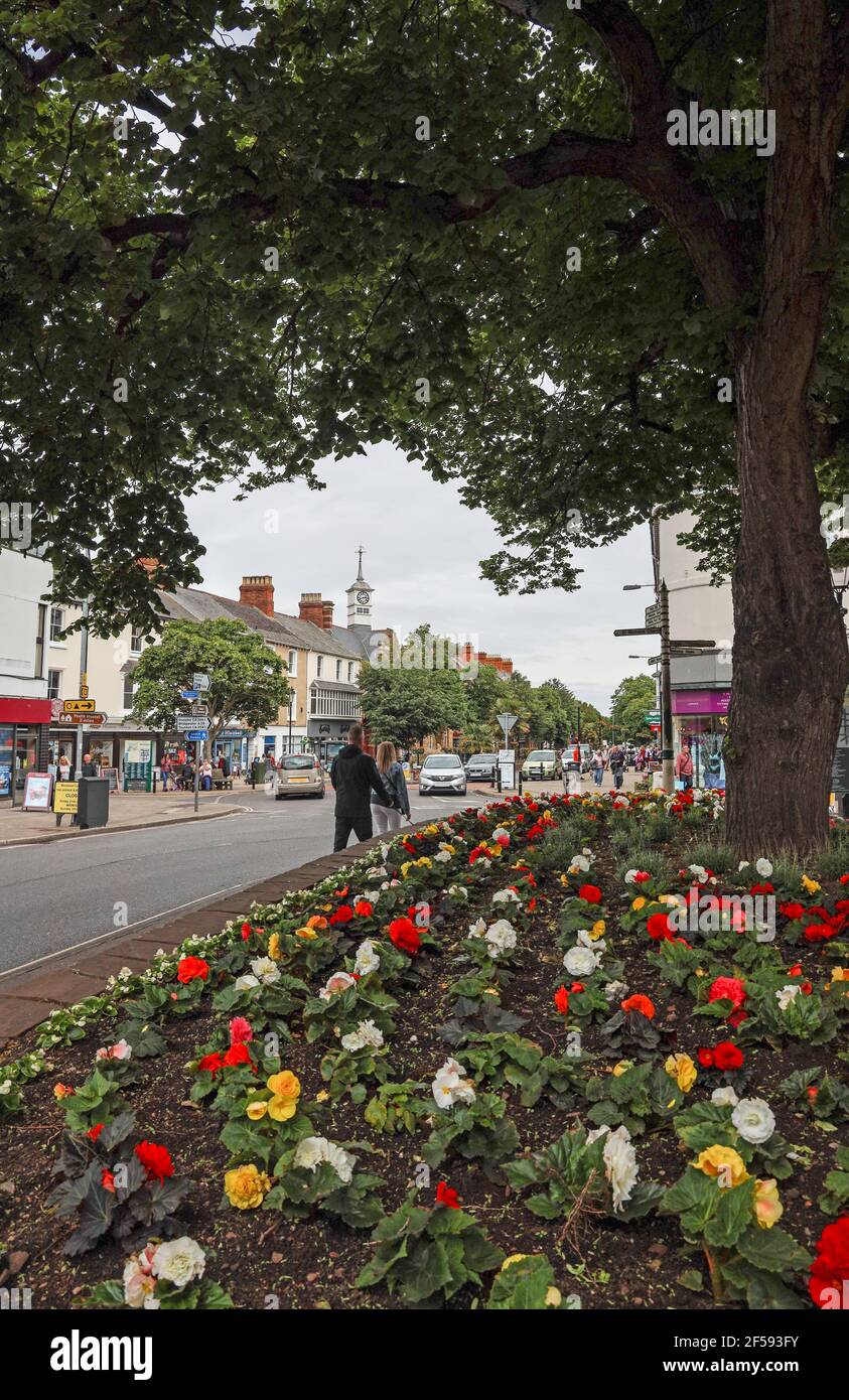 Looking down The Parade from Wellington Square, Minehead, a holiday