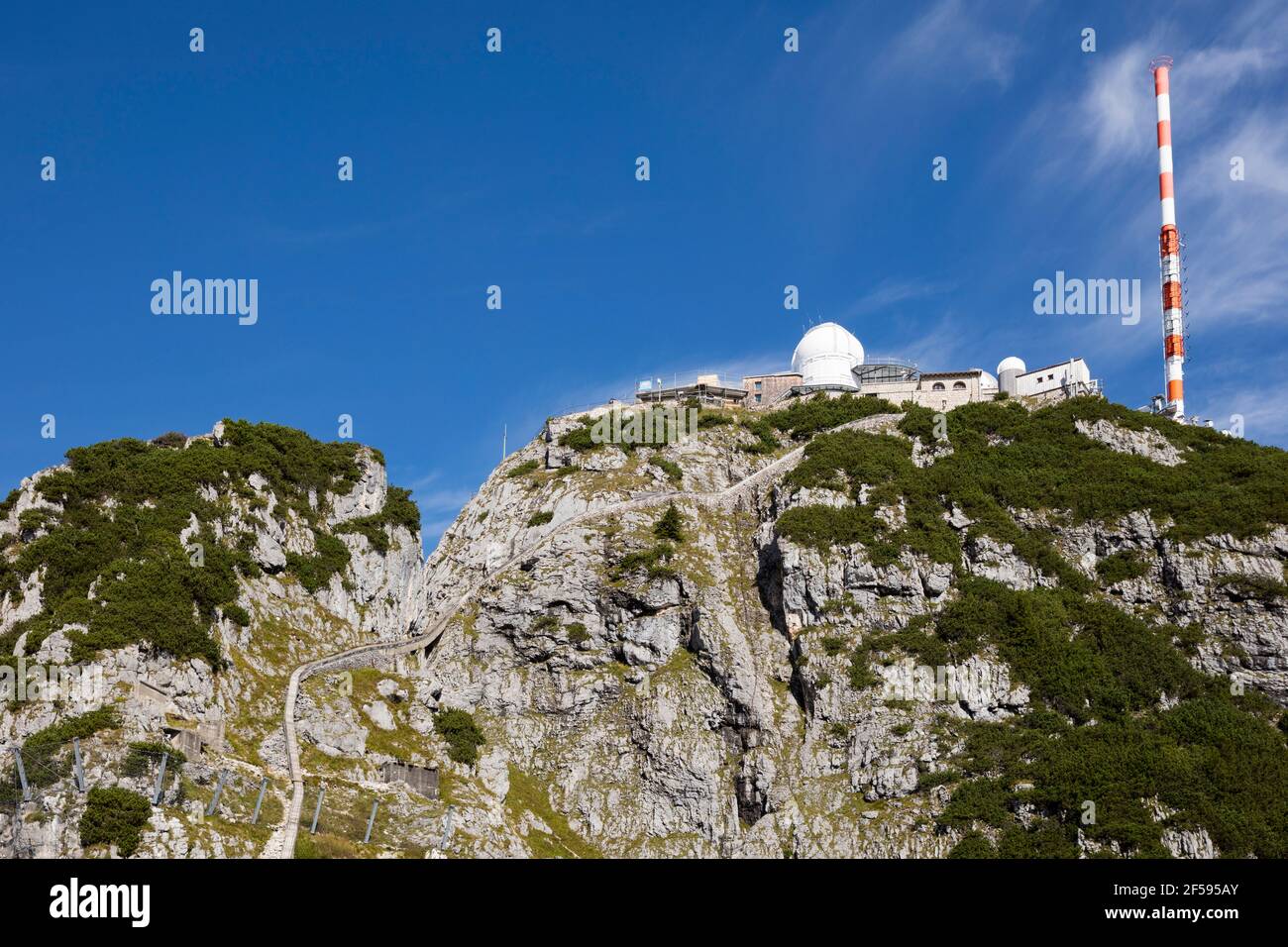 geography / travel, Germany, Bavaria, Upper Bavaria, Bavarian Alps, Mangfall Mountains Wendelstein (mo, Additional-Rights-Clearance-Info-Not-Available Stock Photo