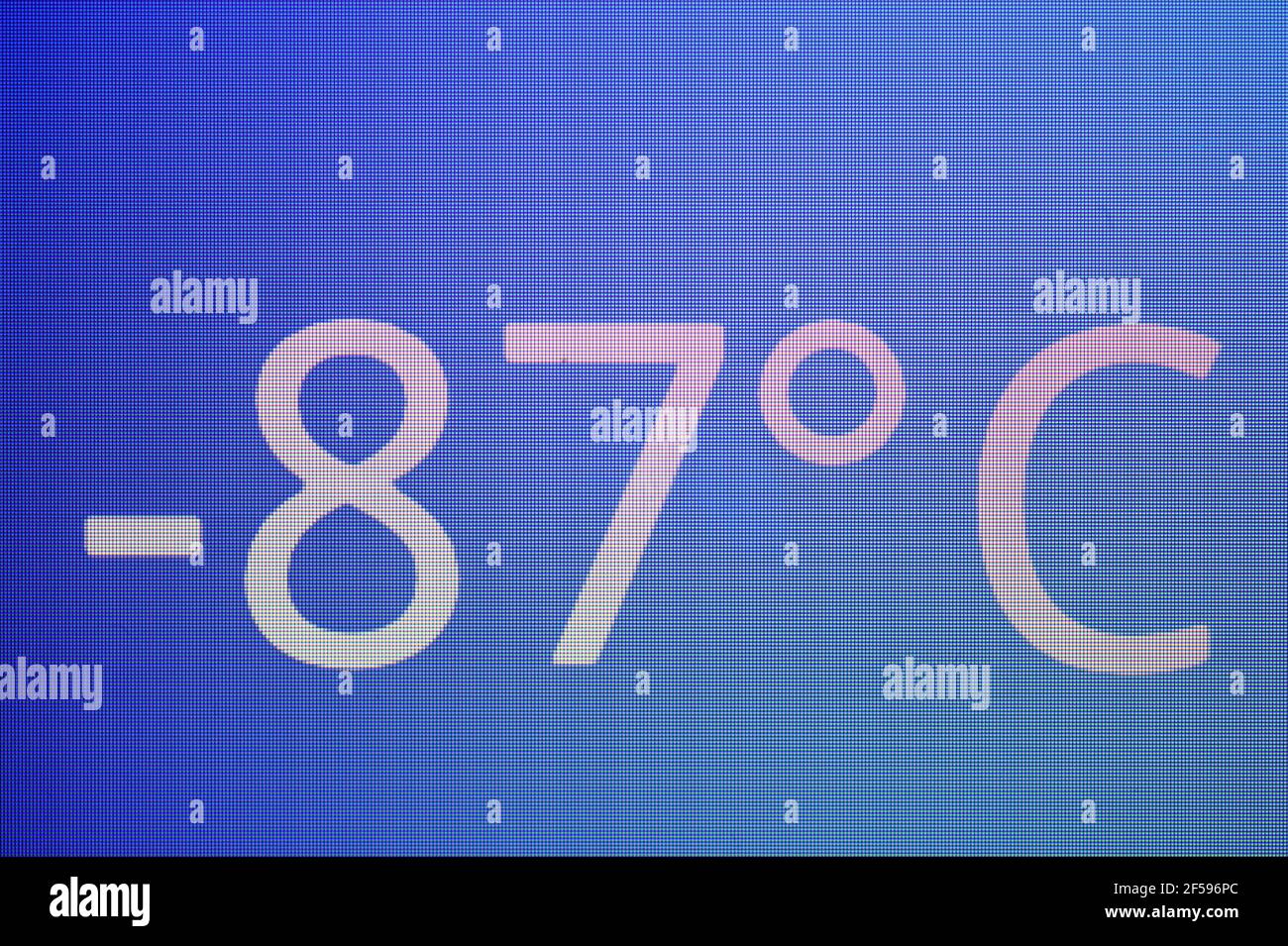Minus 80 degrees celsius hires stock photography and images Alamy