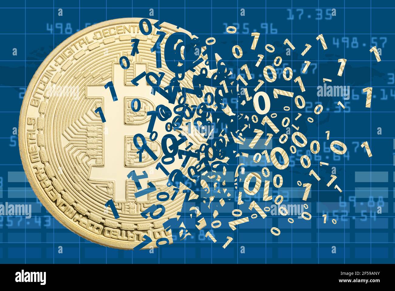 Bitcoin crypto currency paying online pay digital money cryptocurrency  business finances bit coin Stock Photo - Alamy