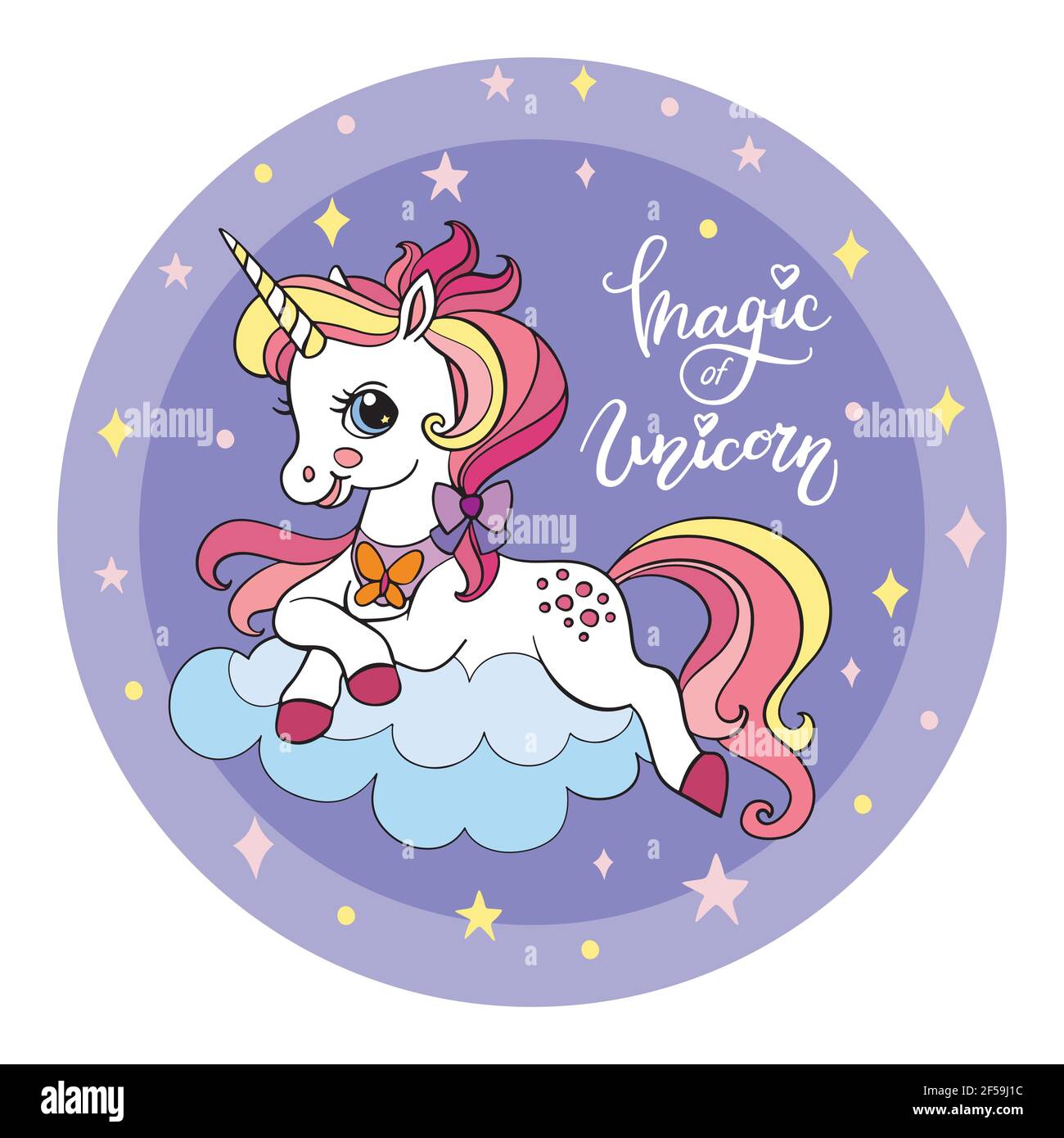 Cute cartoon baby unicorn lying on a cloud. Vector illustration circle shape on blue background. For party, print, baby shower, wallpaper, design, dec Stock Vector Image & Art - Alamy Cute cartoon baby unicorn lying on a cloud. Vector illustration circle shape on blue background. For party, print, baby shower, wallpaper, design, dec Stock Vector Image & Art - Alamy