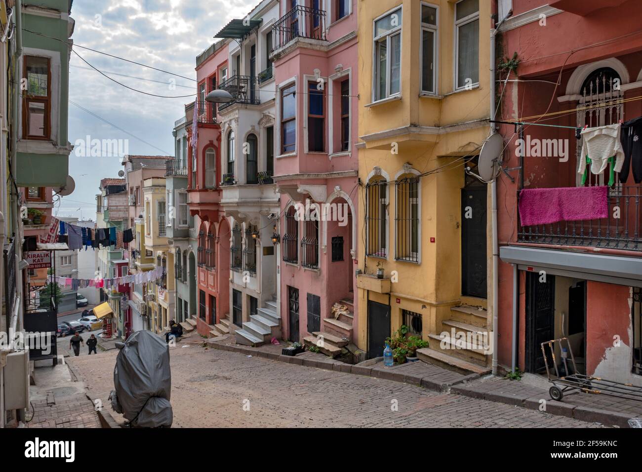 Kadirga Neighbourhood In Fatih District Of Istanbul Turkey Stock Photo Alamy