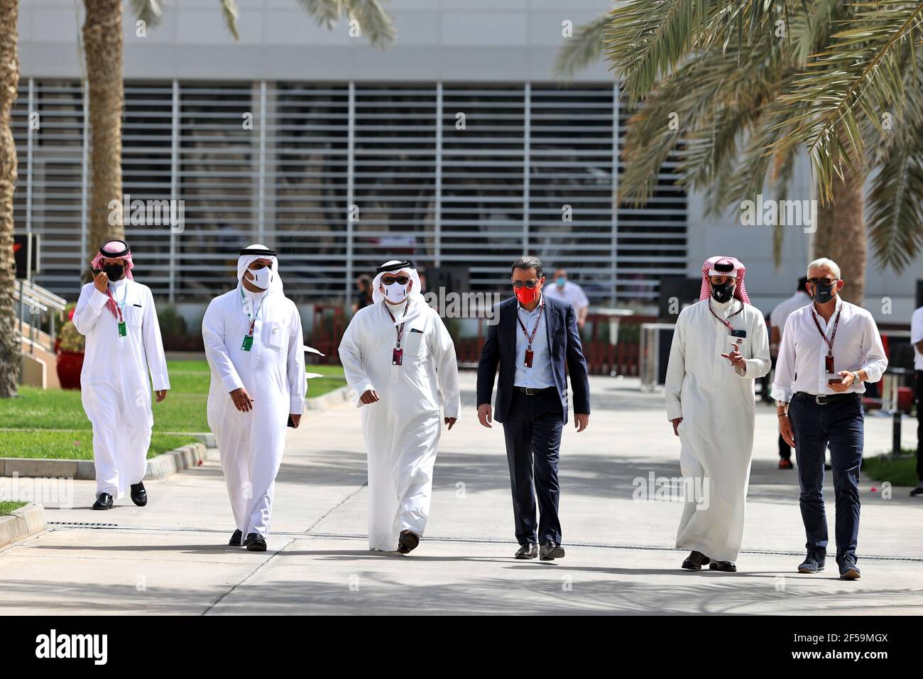 Sakhir, Bahrain. 25th May, 2021. Sheikh Salman bin Isa Al-Khalifa (BRN ...