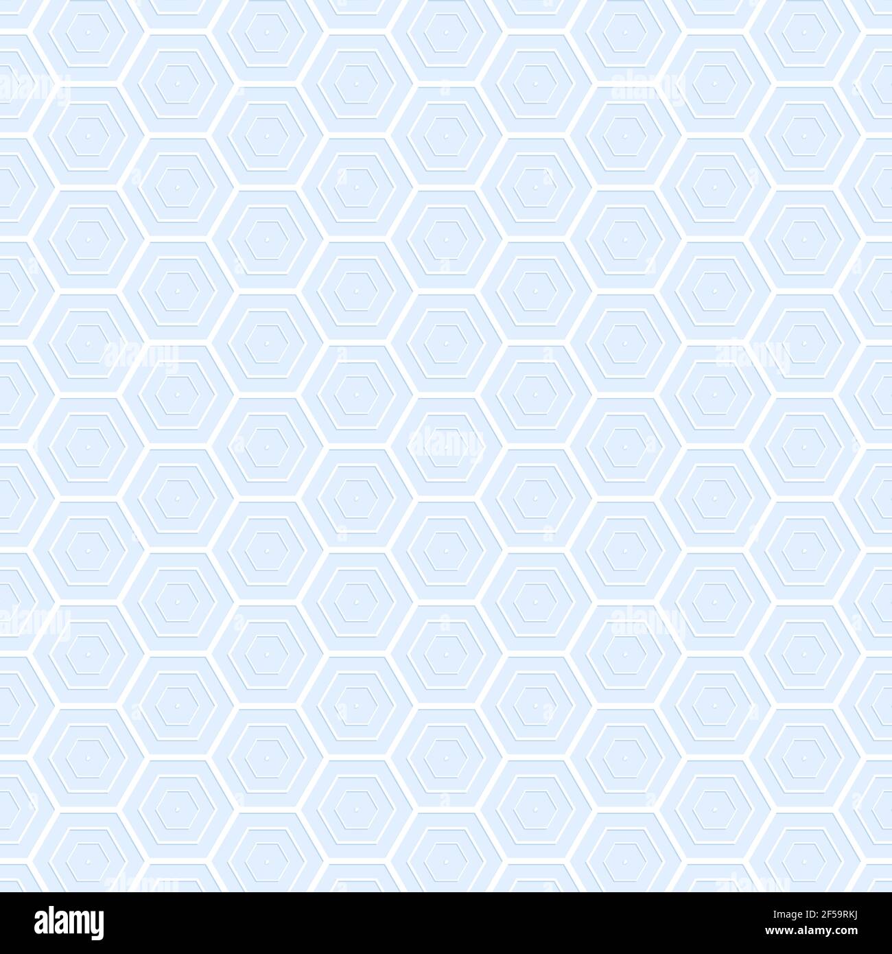 Light Blue Hexagon Stroke Texture. Hexagon Abstract Background. Vector illustration Stock Vector