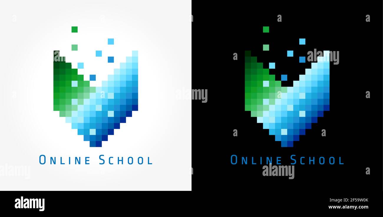 Digital logo background hi-res stock photography and images - Alamy