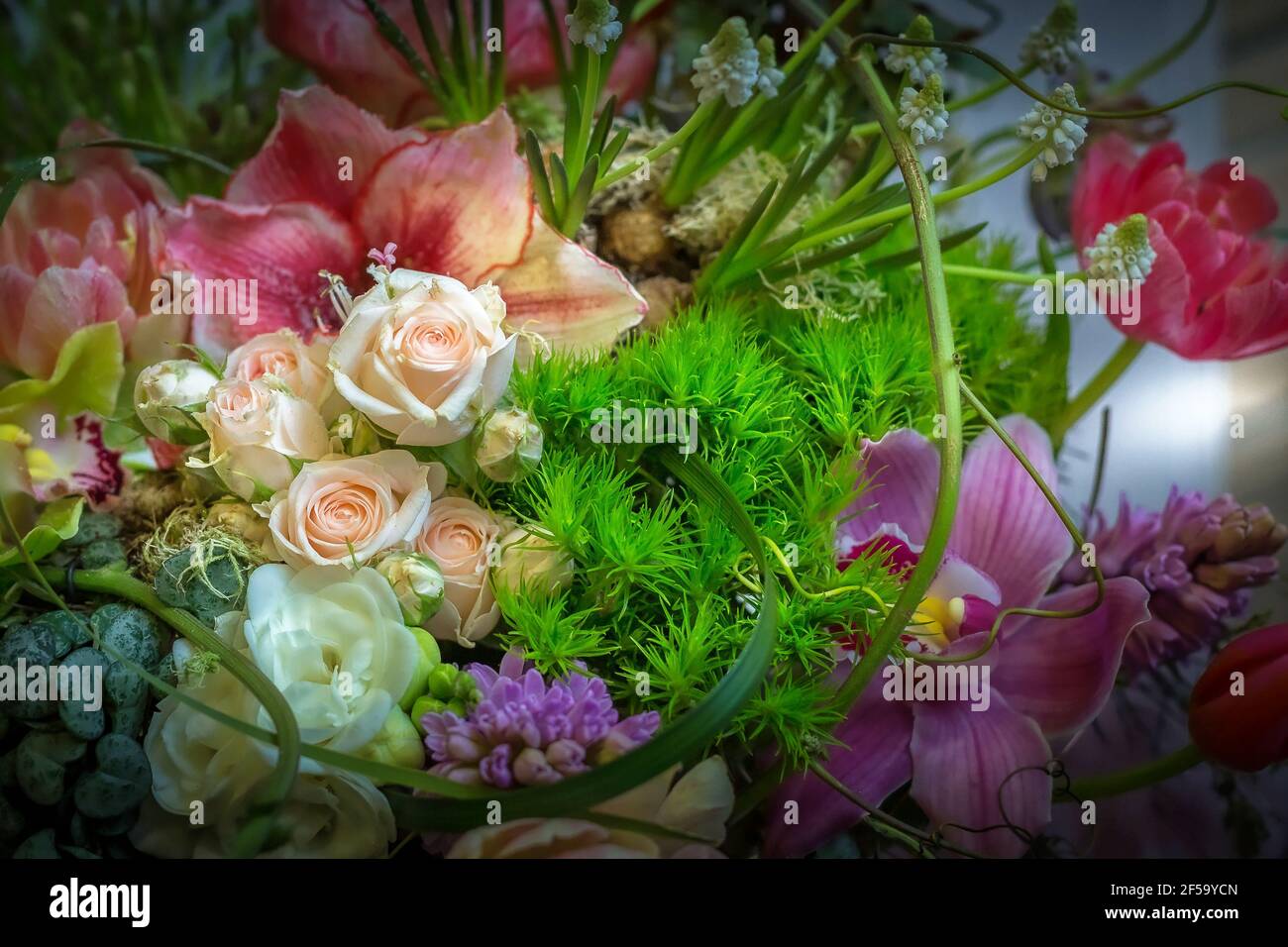 Elegant flower composition hires stock photography and images Alamy