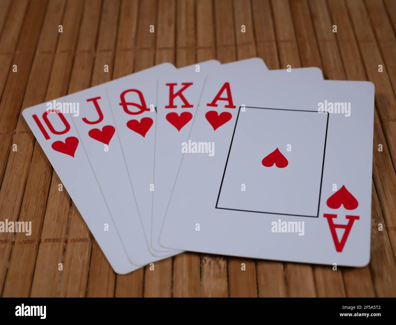 Classic playing cards, aces for poker, gambling and casinos isolated on