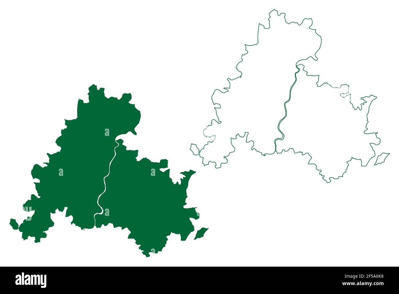 Gandhinagar In Gujarat Map Gandhinagar District (Gujarat State, Republic Of India) Map Vector  Illustration, Scribble Sketch Gandhinagar Map Stock Vector Image & Art -  Alamy