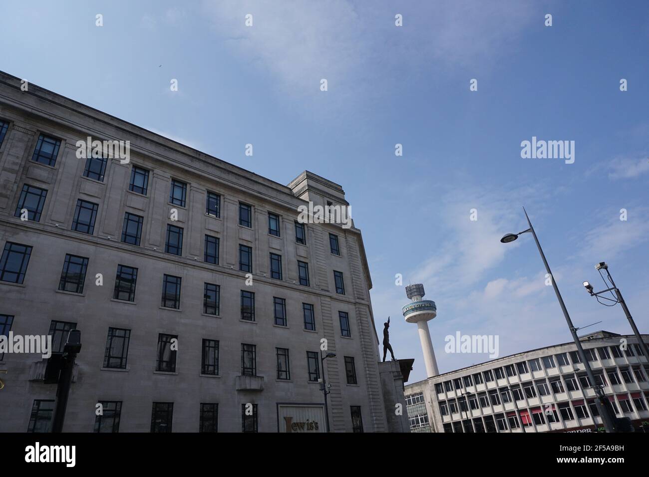 Central Liverpool Stock Photo Alamy