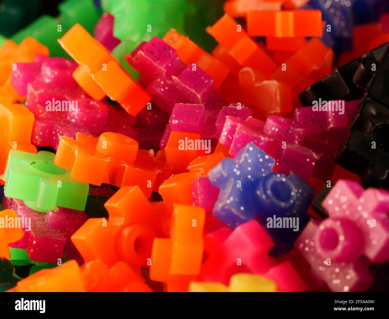 Background of some puzzle pieces. Stock Photo