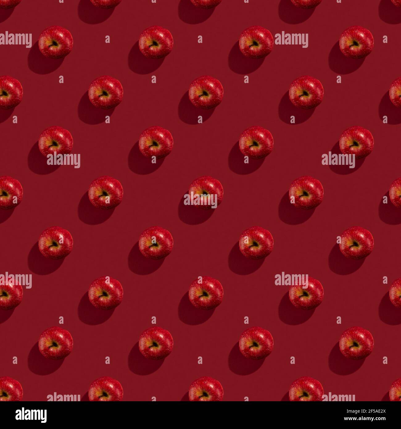 Seamless apple pattern hi-res stock photography and images - Alamy