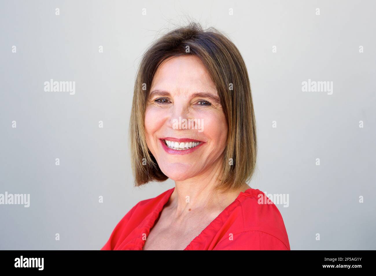 Attractive older woman hi-res stock photography and images - Alamy