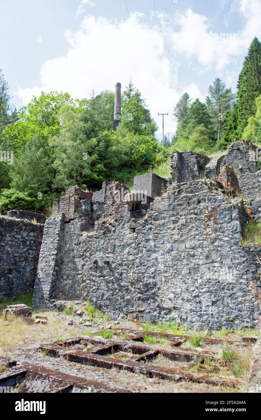 The Hafna Mine near BetwsYCoed Conwy Valley Snowdonia North Wales