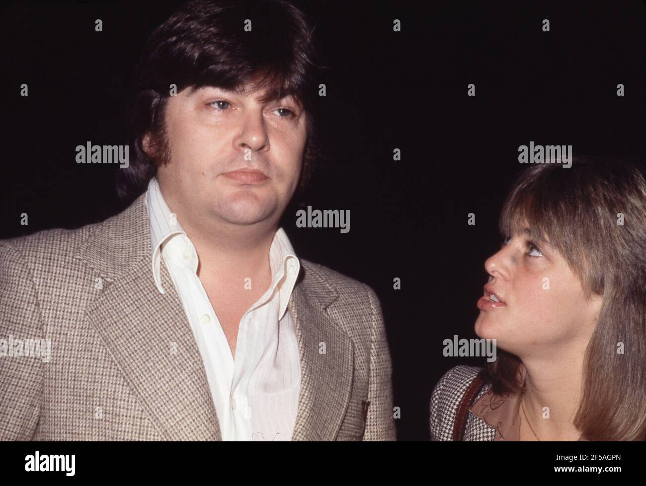 Len Tuckey and Suzi Quatro 1978 Credit Ralph Dominguez/MediaPunch Stock Photo Alamy
