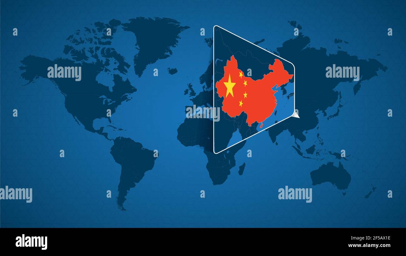 Detailed China Map World Map With Countries Images