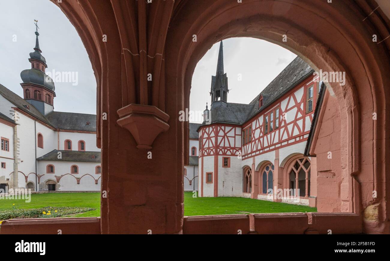 Eberbach monastery, Eltville, Germany Stock Photo