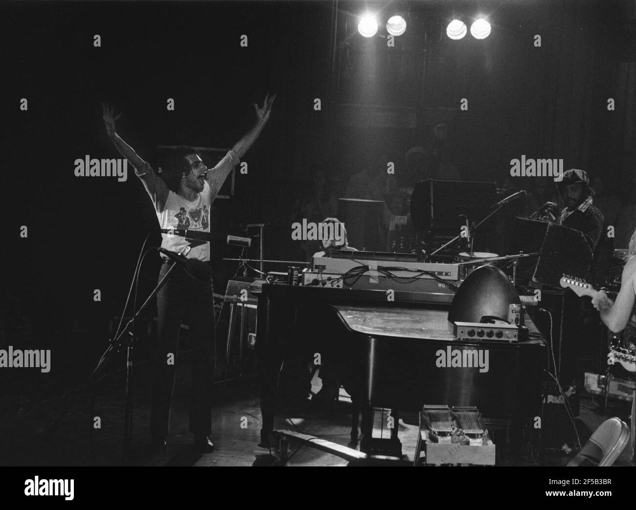 Steely Dan live in Los Angeles July 1974 (Photo Gijsbert Hanekroot