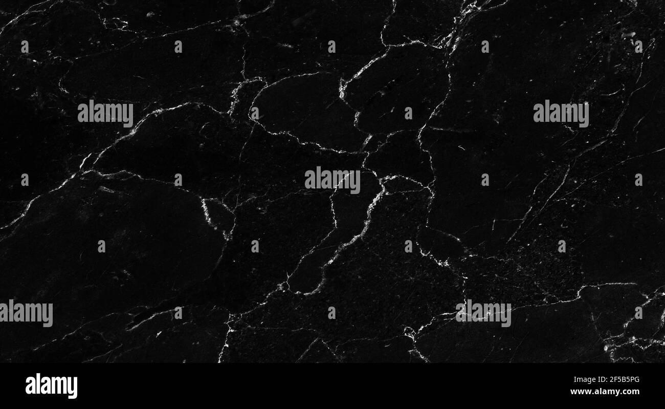 Closeup photo background of natural marble pattern. Black marble stone ...