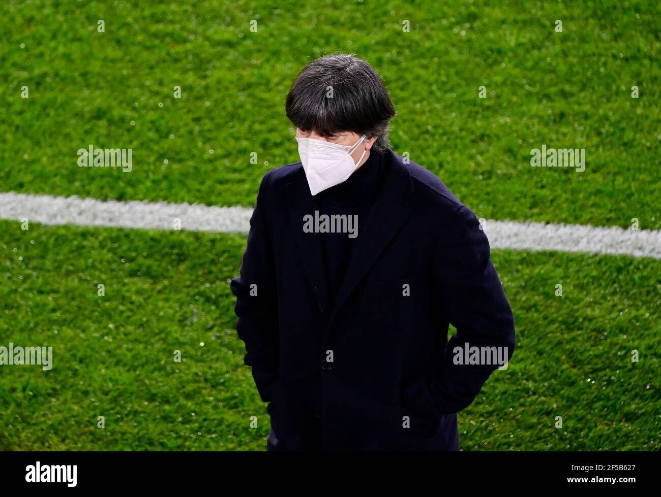 Soccer Football - World Cup Qualifiers Europe - Group J - Germany v Iceland - MSV-Arena, Duisburg, Germany - March 25, 2021 Germany coach Joachim Low before the match Pool via REUTERS/Tobias Schwarz Stock Photo