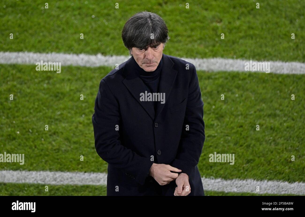 Soccer Football - World Cup Qualifiers Europe - Group J - Germany v Iceland - MSV-Arena, Duisburg, Germany - March 25, 2021 Germany coach Joachim Low REUTERS/Tobias Schwarz Stock Photo