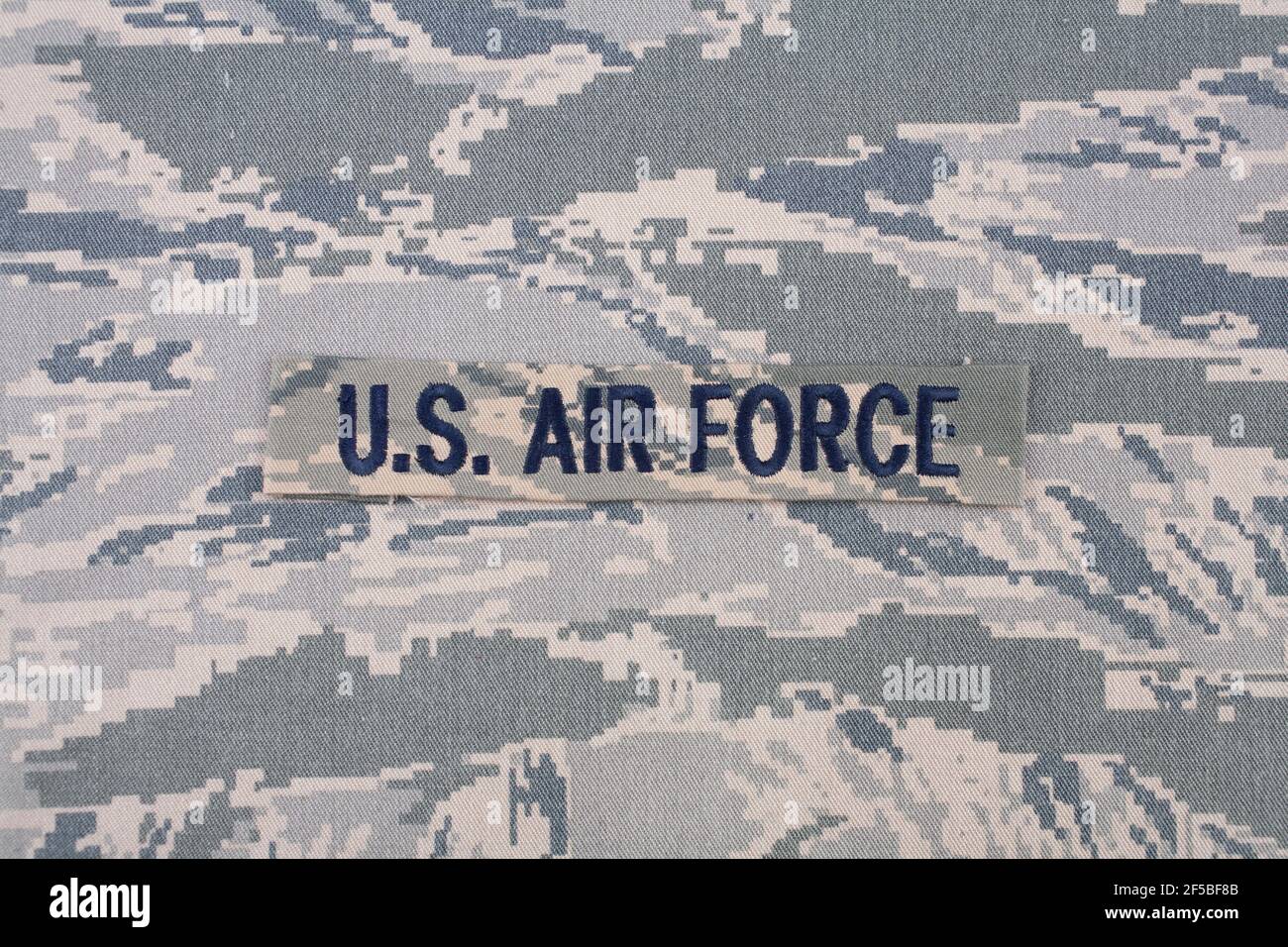 Military ABU Shirt 14R Tiger Stripes Airman Battle UniformUSAF Digital Womens308 
