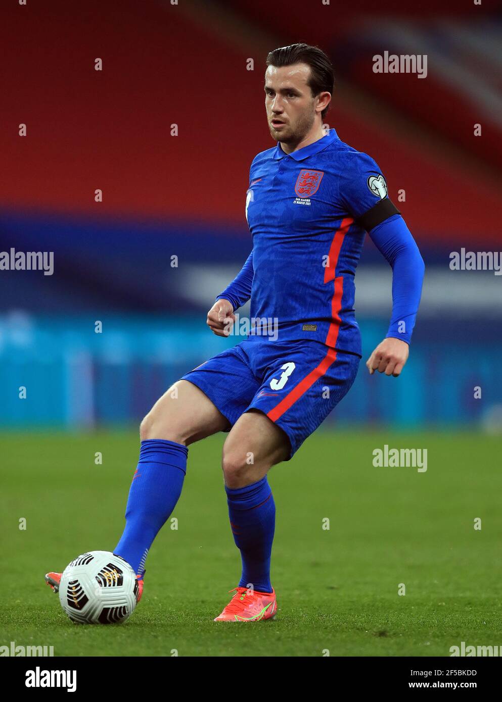 England's Ben Chilwell during the FIFA 2022 World Cup qualifying match