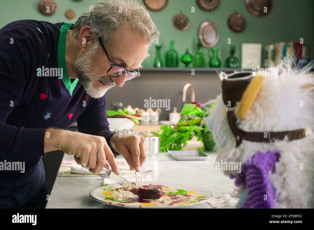 WAFFLES + MOCHI, (aka WAFFLES AND MOCHI), from left Massimo Bottura, Waffles (voice Michelle