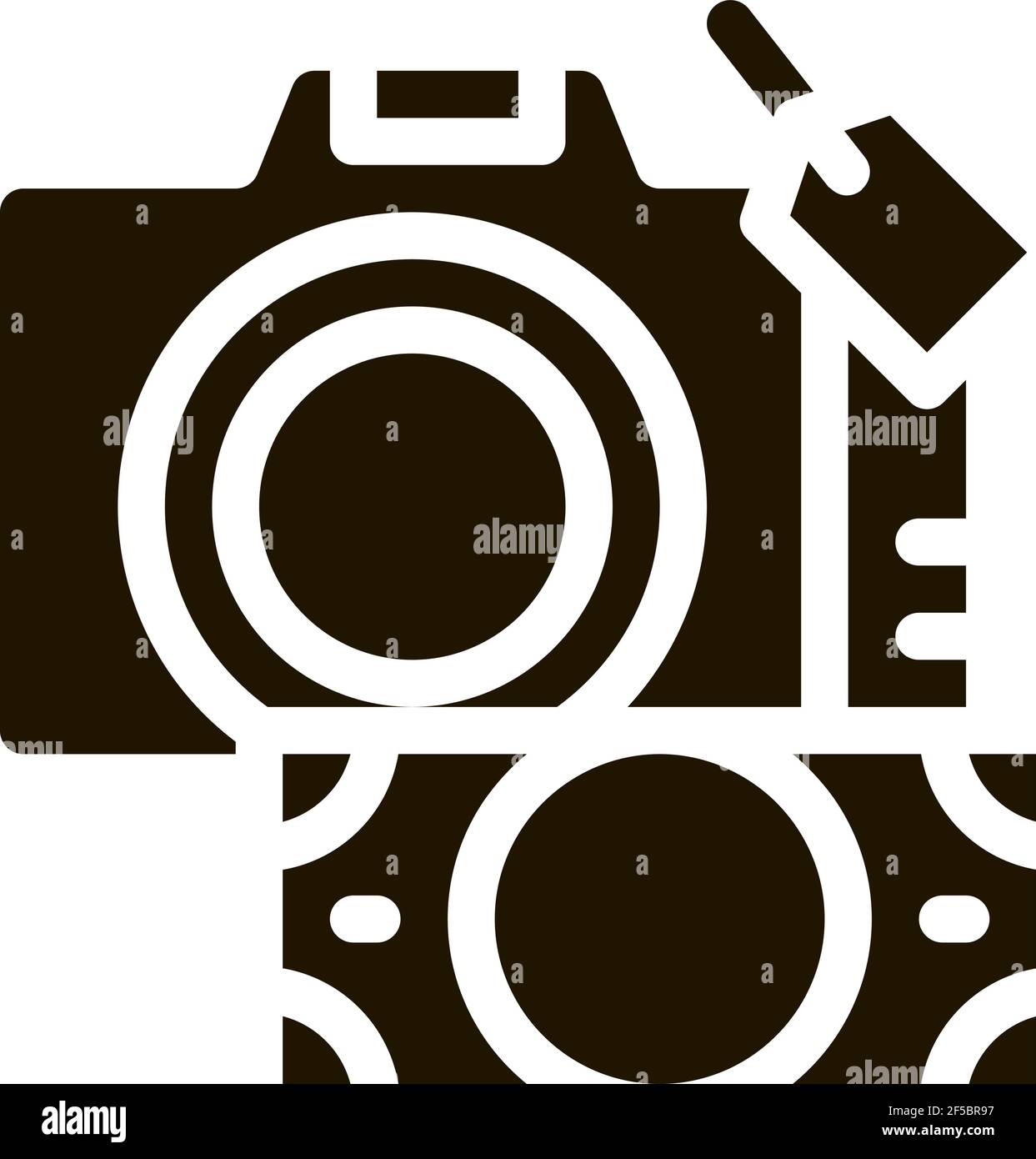 security deposit camera icon vector illustration Stock Vector Image ...