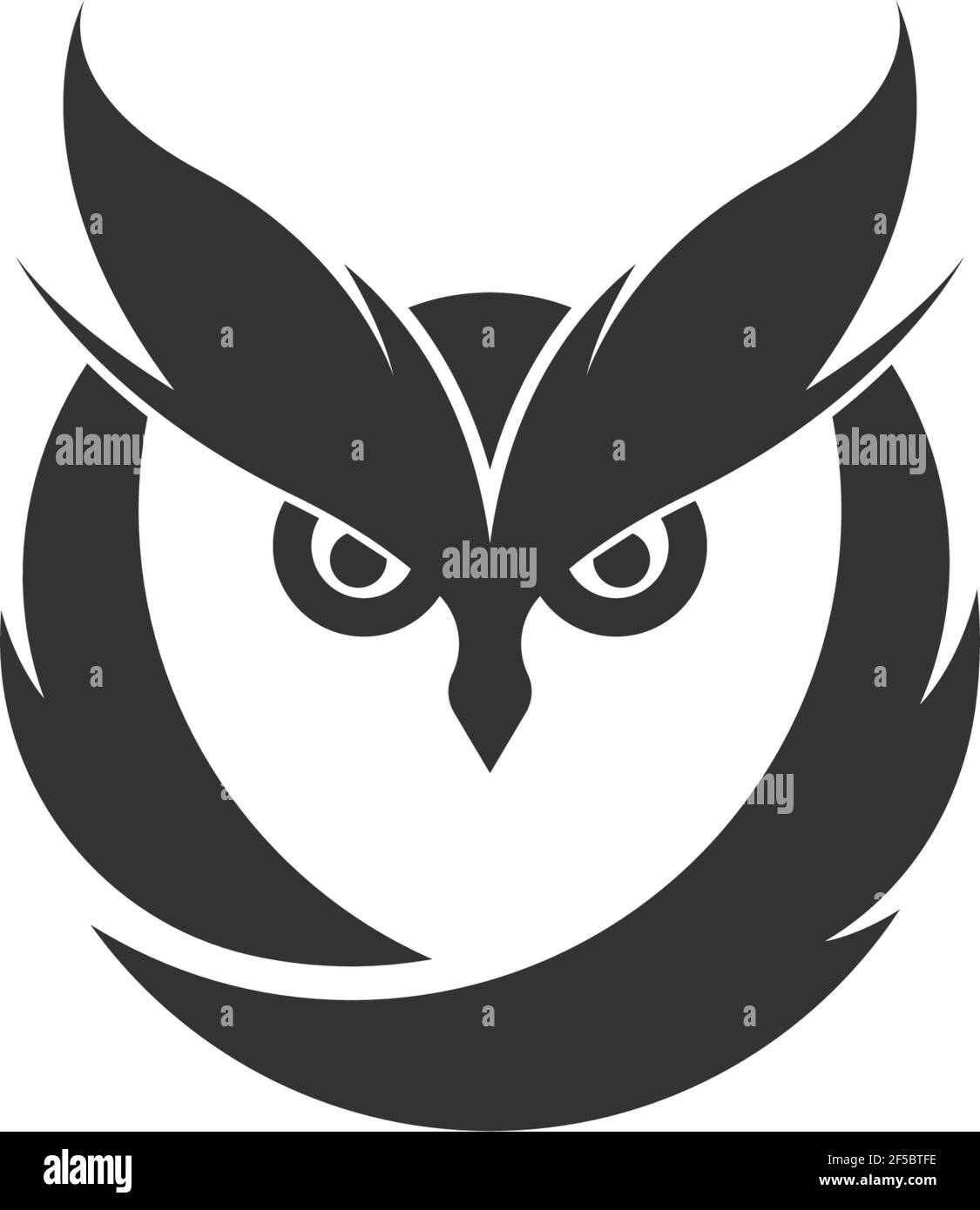 Owl logo vector icon design template illustration Stock Vector Image ...