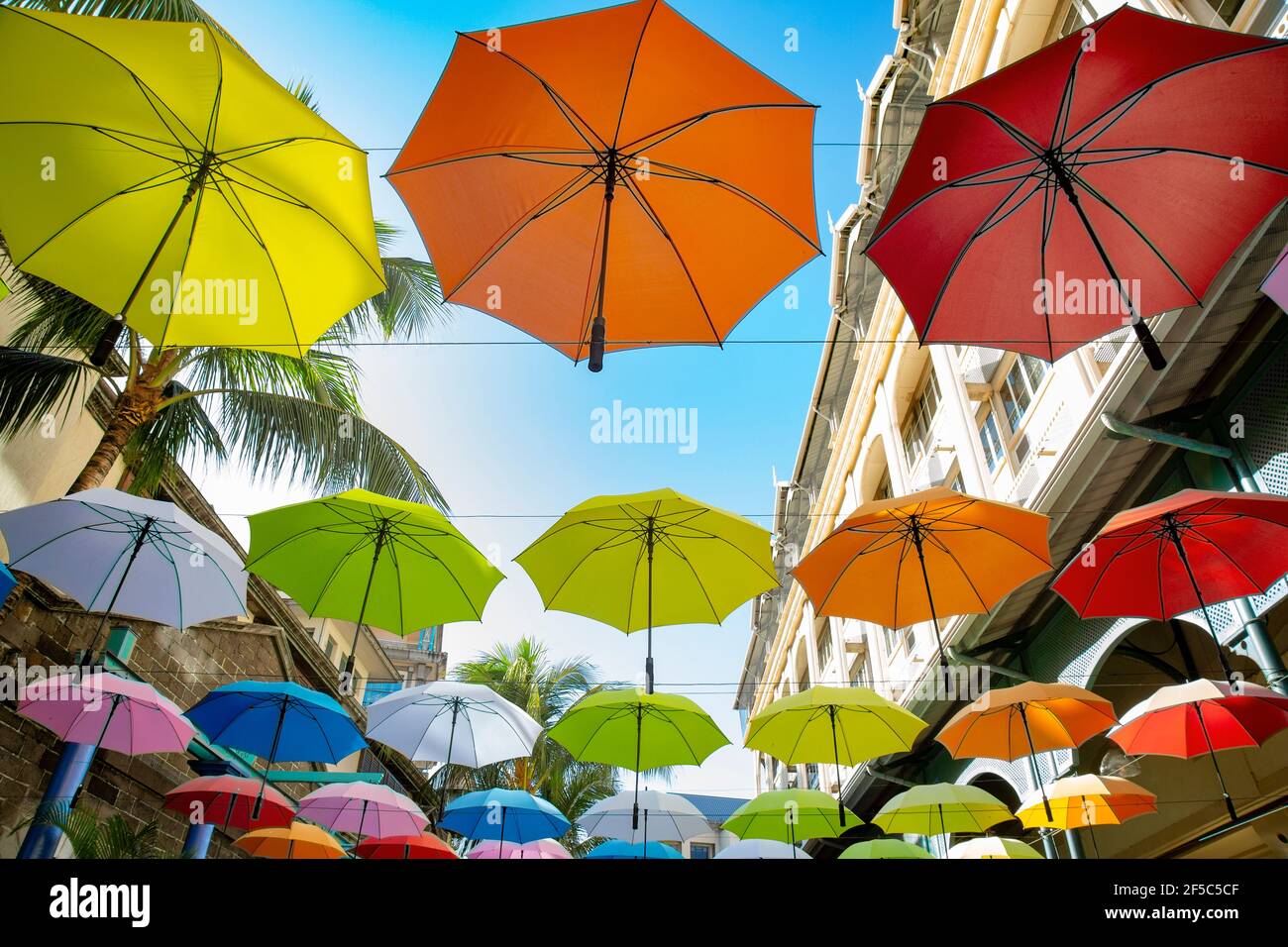Hanging umbrellas hires stock photography and images Alamy