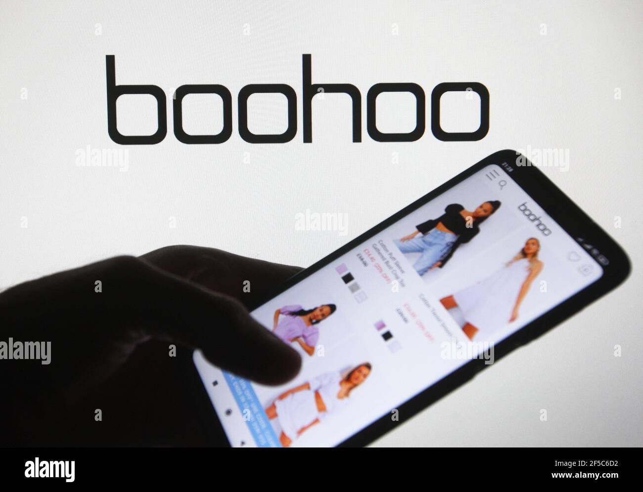 Boohoo logo High Resolution Stock 
