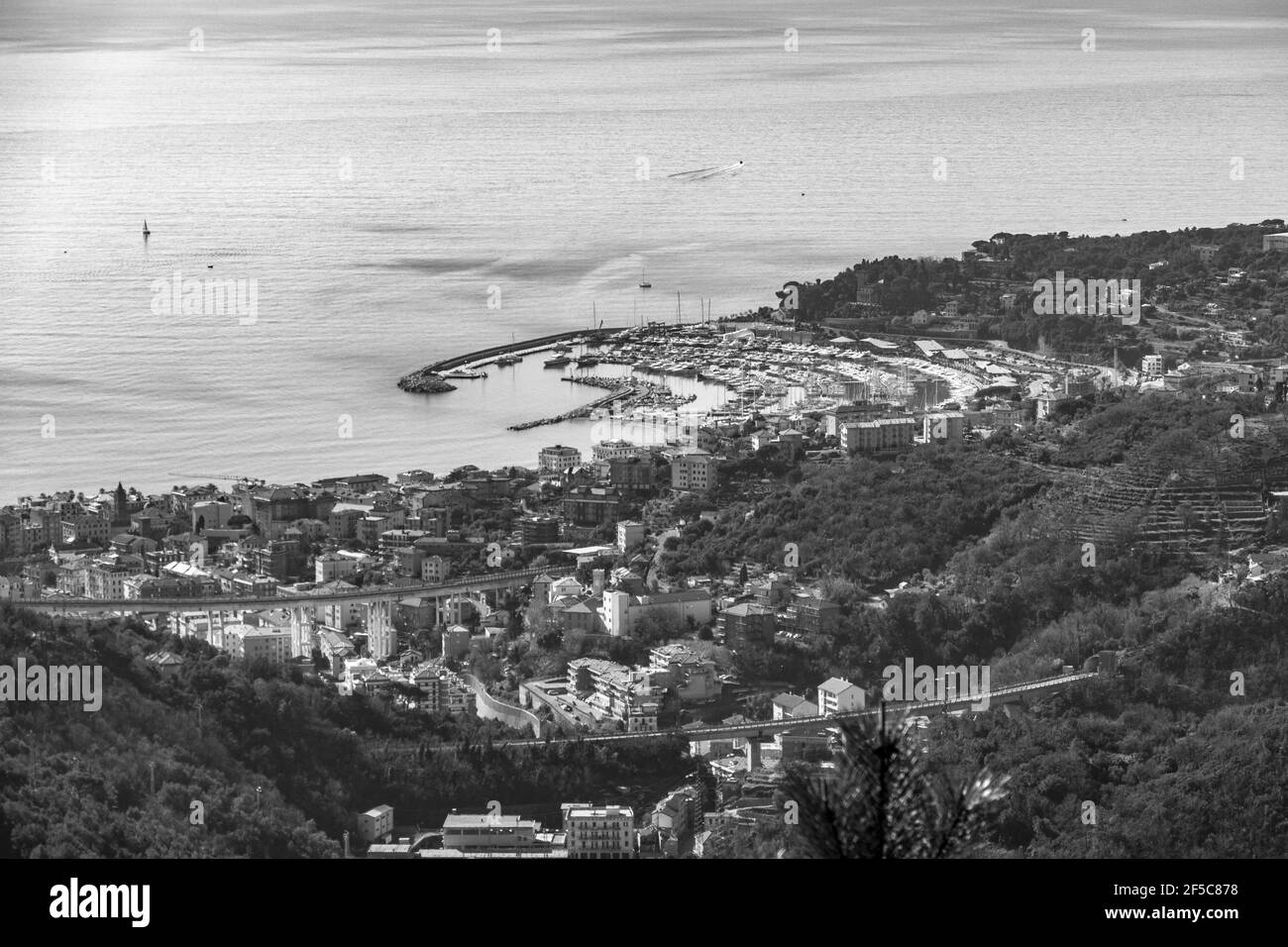 Coast near village Black and White Stock Photos Images Alamy
