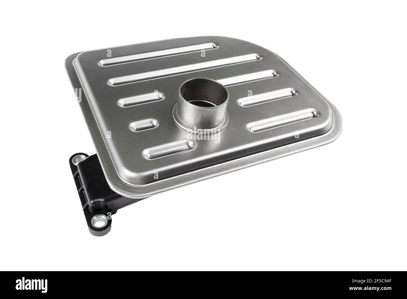 Oil filter or strainer for automatic transmission. Top view of a new