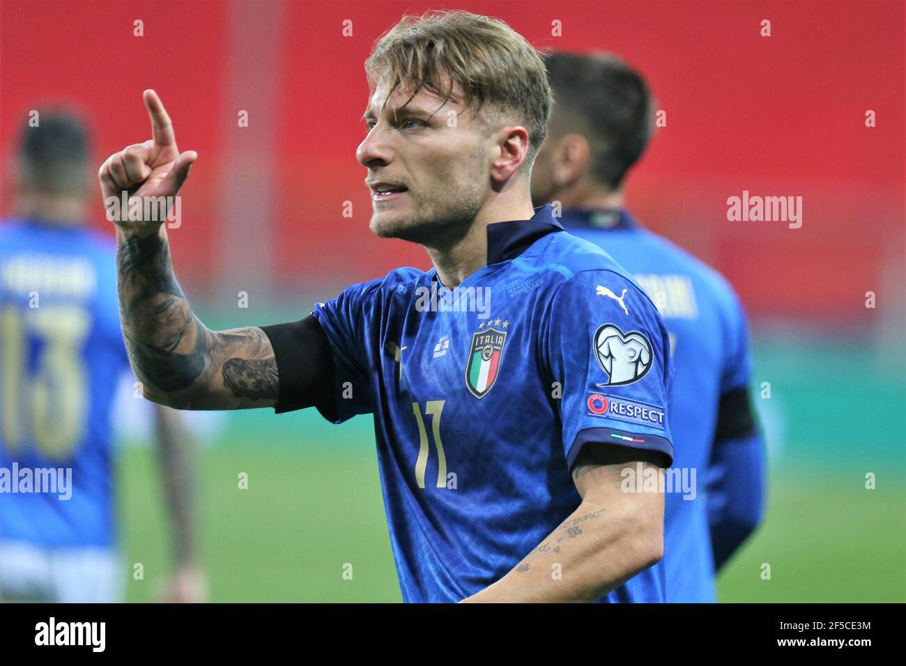 Ciro immobile goal celebration hi-res stock photography and images - Alamy