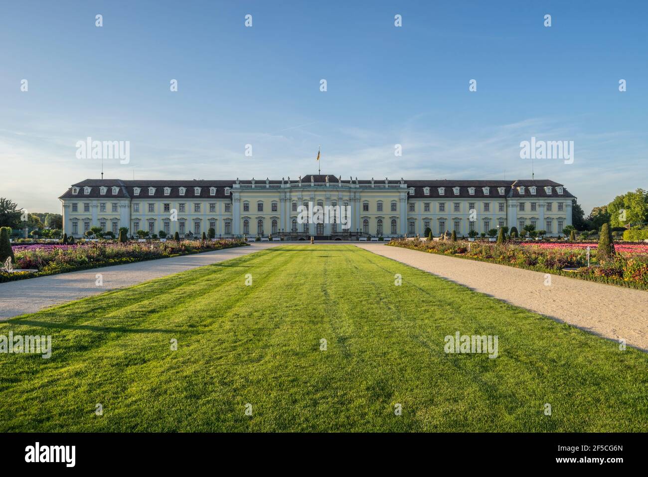 geography / travel, Germany, Baden-Wuerttemberg, Ludwigsburg, Ludwigsburg Palace, Property-Released Stock Photo