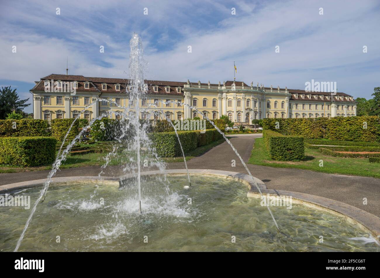 geography / travel, Germany, Baden-Wuerttemberg, Ludwigsburg, Ludwigsburg Palace, Property-Released Stock Photo