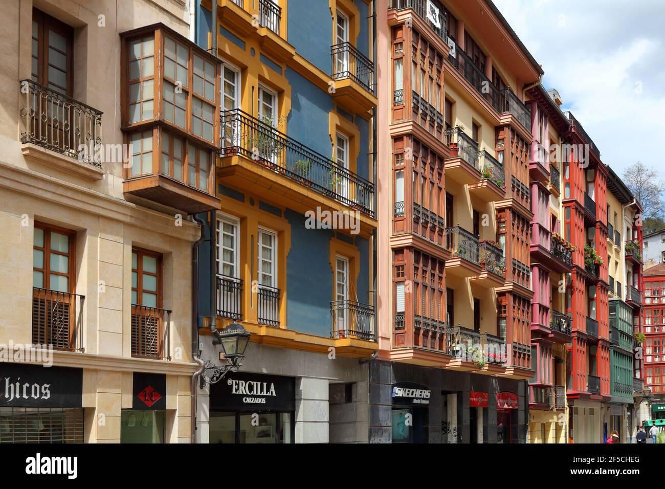 geography / travel, Spain, Basque region, Bilbao, in the old town, Bilbao,  Basque region, Additional-Rights-Clearance-Info-Not-Available Stock Photo -  Alamy