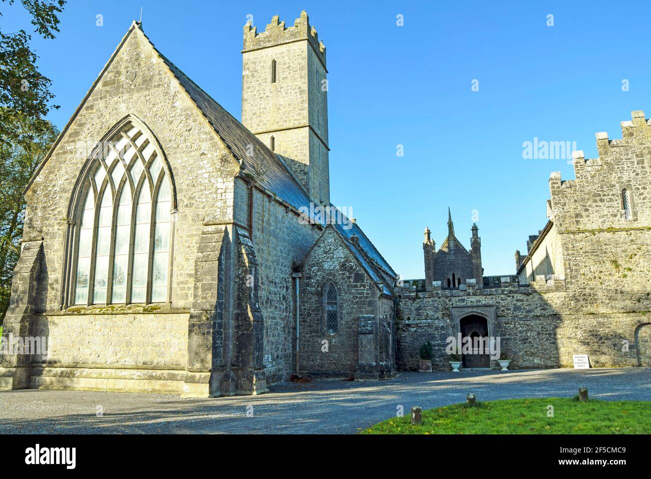 Augustinian Friary in Adare, County Limerick, Ireland Stock Photo