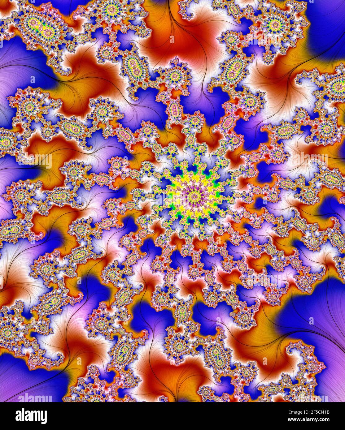 Computer generated Fractal design Stock Photo - Alamy