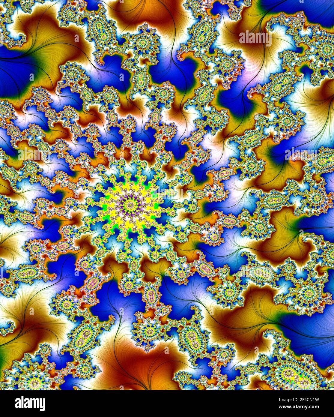Zoom into the mandelbrot set hires stock photography and images Alamy